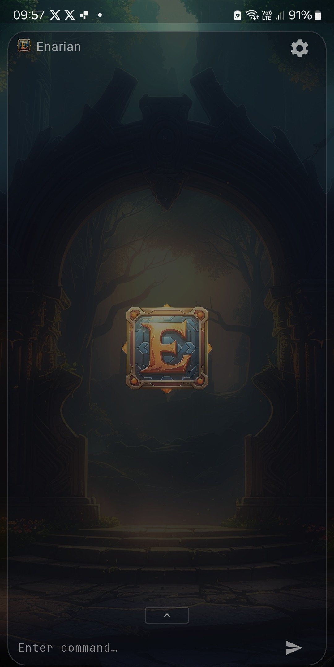 Android client — splash screen