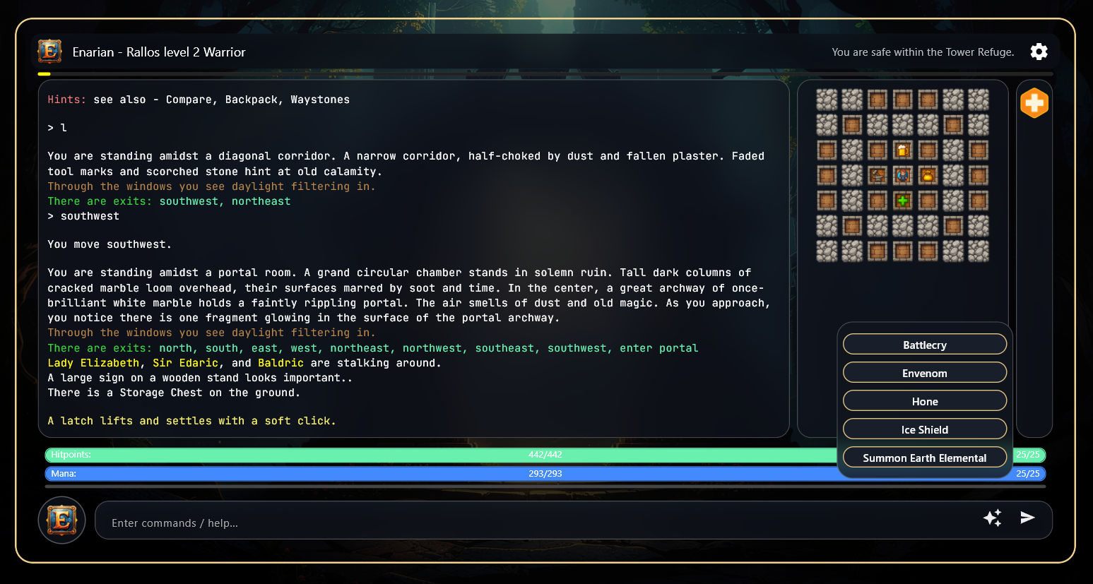 Desktop client — Abandoned Fields map overlay